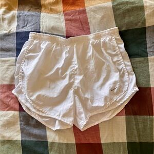 Nike Women’s Dri Fit Running Shorts in White